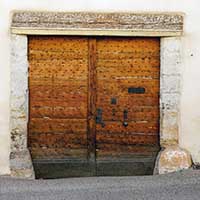 Porte rue du Neyrard - Sainte Foy lès Lyon