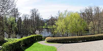 Limonest - Panorama depuis la terrace - Chateau de Sans Souci