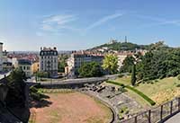 Amphithéatre des trois Gaulles Jardin des Plantes Lyon 1er