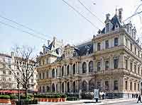 Place de la Bourse et la Bourse Lyon 2ème 