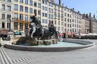 Fontaine Bartholdi Place des Terreaux Lyon 1er