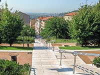 Montée de la Grande Côte et Rue des Pierres Plantées Lyon 1er