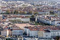 Place Bellecour et Quais du Rhône