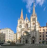 Eglise Saint Nizier (Photo Montage) Lyon 1er