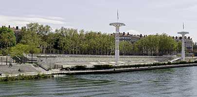 Piscine du Rhône Berge Karen Blixen (Quai Claude Bernard) Lyon 7ème