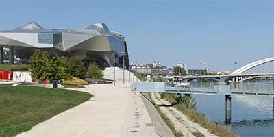 Embarcadère du musée des Confluences Quai Perrache