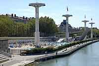 Piscine du Rhône Quai Claude Bernard Lyon 7ème