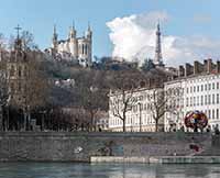 Quai Gailleton et Place Antonin Poncet Lyon 2ème