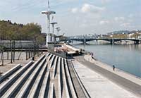 Piscine du Rhône Quai Claude Bernard Lyon 7ème