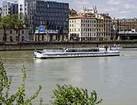 "Ville de Lyon" - Bateaux de Croisière Quai Perrache