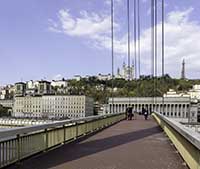 Quai Romain Rolland - Palais de Justice et Fourvière