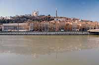 Quai Romain Rolland - Palais de Justice et Fourvière