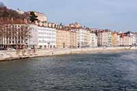 Quai Saint Vincent et Maison Brunet - Lyon 1er