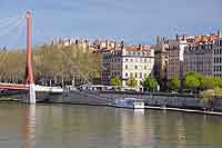 Quai des Célestin - Passerelle du Palais de Justice