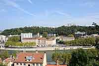 Quai Joseph Gillet vers le quartier de Serin Lyon 1er