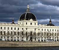 Hotel Dieu depuis le Pont de la Guillotière