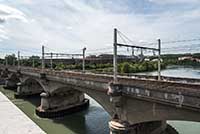 Viaduc SNCF (1857) entre Caluire et Villeurbanne