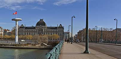 Pont de l’Université sur le Rhône 