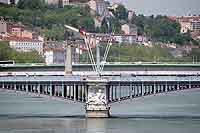 Pont Lafayette sur le Rhône