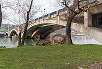 Pont Pasteur sur le Rhône (1949)