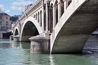 Pont Wilson sur le Rhône