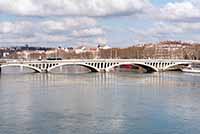 Pont Wilson sur le Rhône