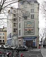 "Le Mur du Cinéma" Fresque Cours Gambetta Lyon 7ème (près de la Place Gabriel Péri) Lyon 7ème