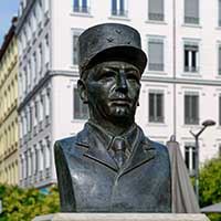 Général Diego Brosset (1898-1944) par Monique Vergnieux (1980) Les Brotteaux Lyon 6ème