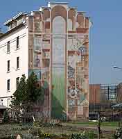 Fresque du Mondial, Parc de Gerland, Lyon 7ème 