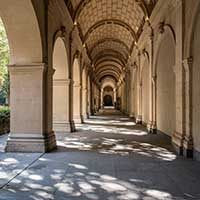 Galerie du jardin du Musée des Beaux-Arts Lyon 1er