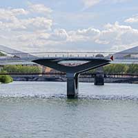 Pont Robert Schuman (1886-1963) -  Mise en service Novembre 2014 à  Vaise