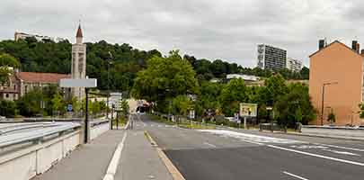 Pont Georges Clémenceau sur la Saône 