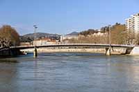 Pont Maréchal Koenig du Quai Chauveau au Quai Saint Vincent