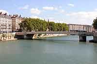 Pont de la Feuillée sur la Saône