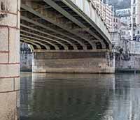 Pont de la Feuillée sur la Saône