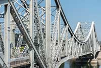 Pont S.N.C.F de la Mulatière sur la Saône 