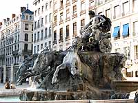 Fontaine de Bartholdi Place des Terreaux Lyon 1er