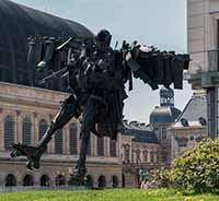 L’Homme de la Liberté - 1989 par le sculpteur César Baldaccini (1921-1998)