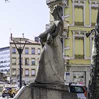 Georges Salendre (1890-1985) 1960 "Souvenir Unite et Paix" Place Dumas de Loire Lyon 9ème