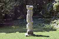 Hommage reconnaissant des étudiants libanais à la ville de lyon (1981) - Sculpture en pierre - Parc de la tête d’or,Lyon 6ème