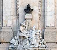 Monument au Docteur Gailleton (1829-1904) par André Vermare (1869-1949) Buste de L.Gratien 1959 Lyon 2ème