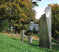 Sculpture par Philolaos Tloupas (1968) Boulevard de la Duchère Lyon 9ème