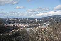 Vaise vu depuis le parc des hauteurs Lyon 9ème