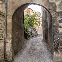 Chemin du Bas-Port sous le Châtelard -  Lyon 9ème