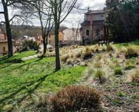 Le Jardin Secret contre l’église de Saint Rambert (Lyon 9ème)