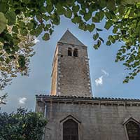 Clocher de la Chapelle Notre Dame des Graces de l’Ile Barbe Lyon 9ème