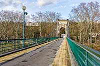 Pont de l’Ile Barbe vu depuis Caluire