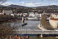 Pont Masaryk à Vaise Lyon 9ème