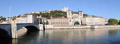 Panorama du vieux Lyon 