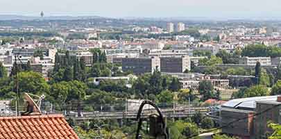 Vue Panoramique de Villeurbanne depuis Caluire